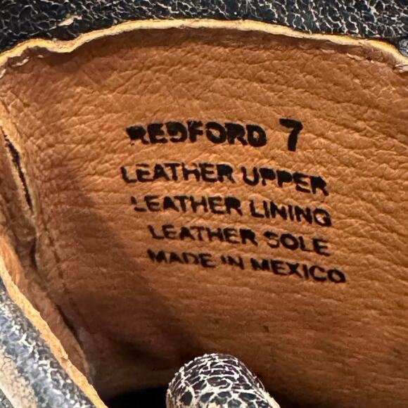 FREEBIRD Redford Leather Ankle Boots - Size: 7 - Color: Pewter - Picture 7 of 11